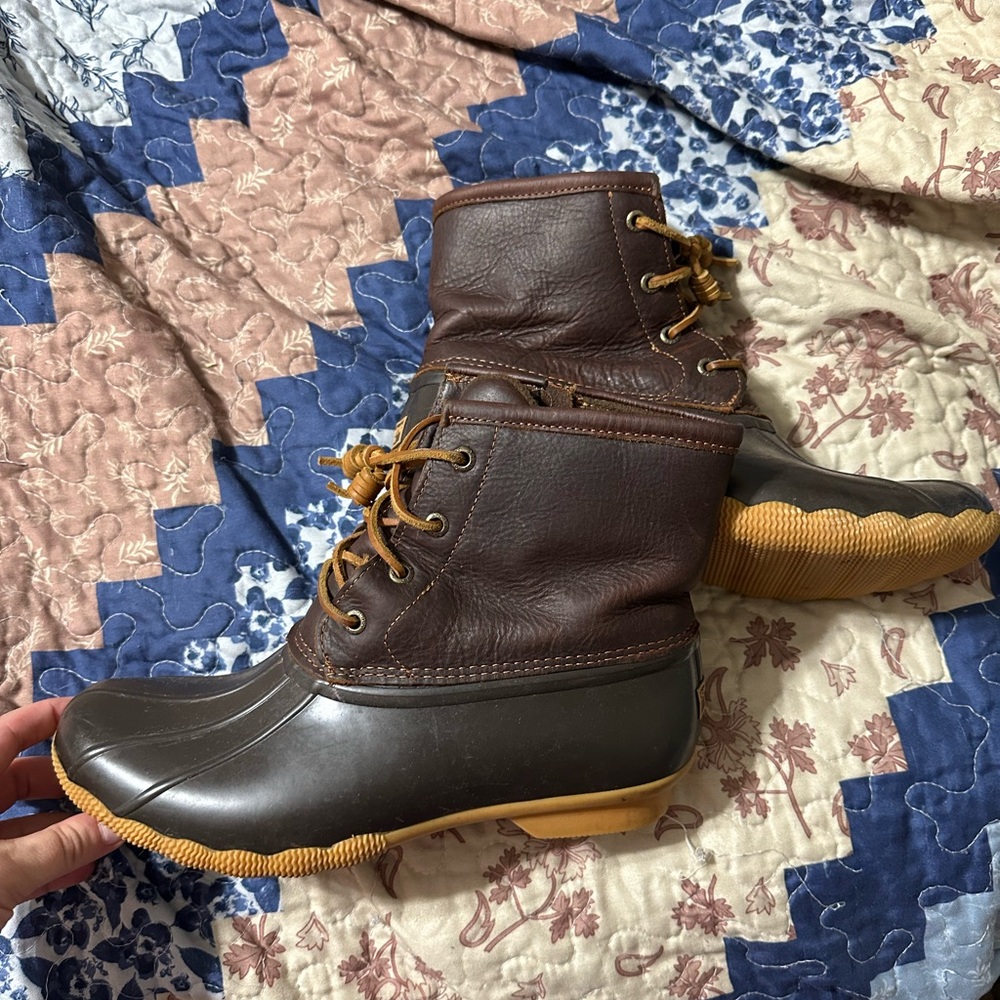 Sperry Duck Bean Boots